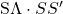 $S\Lambda \cdot SS’$