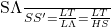 $\frac{S\Lambda}{SS’}= \frac{LT}{L\Lambda}=\frac{LT}{HS}$